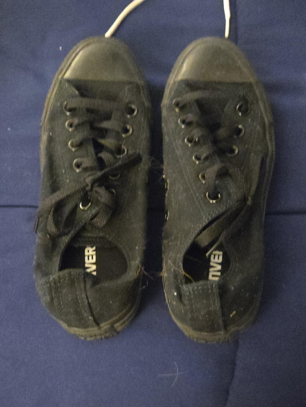 Converse Black Low-Top Canvas Sneakers